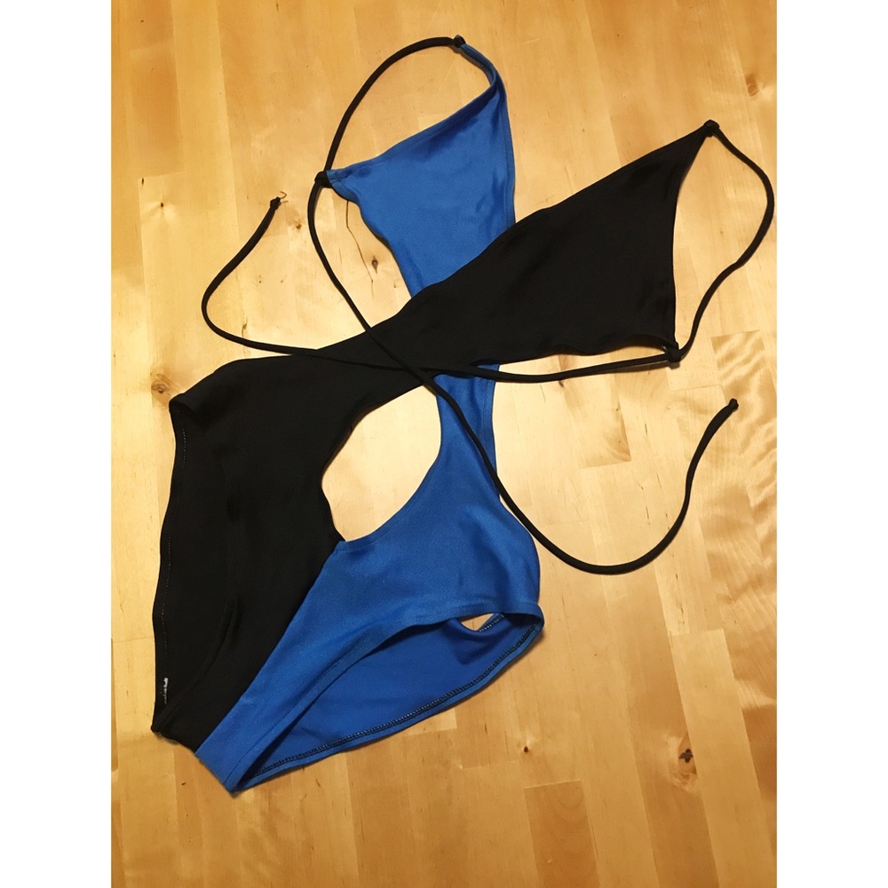 Vintage One Piece Brazilian Swimsuit